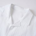 thumbnail image 6 of CONFREE Mens Linen 2 Peice Sets Casual Men's Summer Outfits Set Soft Buttons Shirts Pants Beach Vacation Outfits for Men, 6 of 9