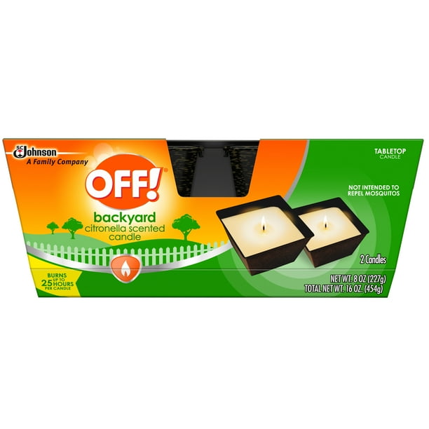OFF! Citronella Candle Bucket Twin Pack, 18 oz, 2ct