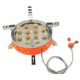 thumbnail image 1 of Camping 21800W 12 Heads Strong Firepower Folding Portable Control Valve for Outdoor Camping, 1 of 6