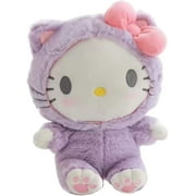 25 cm My Melody Cinnamorol Kitty Soft Stuffed Plush Dolls Cute Anime Kawali Dogs Cats Decorate Bags Adult Kids Toys Girls Gift