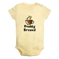 thumbnail image 2 of iDzn Freshly Brewed Funny Rompers For Babies, Newborn Baby Unisex Bodysuits, Infant Jumpsuits, Toddler 0-24 Months Kids One-Piece Oufits, 2 of 5