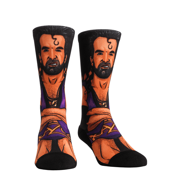 Rock Em Elite Razor Ramon Licensed WWE Crew Socks L/XL
