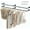 72''L 2Pack, variant on Industrial Pipe Clothes Rack with 3 S-shaped Hooks, 72’'L Wall Mounted Garment Rack, Heavy Duty Iron Garment Bar, Clothes Hanging Rod Bar for Laundry Room, Max Load 135Lb