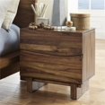 thumbnail image 2 of Modus Ocean 2 Drawer Solid Wood Nightstand in Natural Sengon, 2 of 5