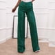 thumbnail image 1 of Pantalones rectos casuales de moda con lentejuelas de color sólido para mujer de Europa y América, 1 of 5