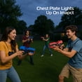 thumbnail image 5 of Kiddos Interactive Light Game Set with Wearable Vests, Battery Powered, Indoor & Outdoor Play, Red & Blue, Set of 4, 5 of 10