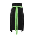 thumbnail image 3 of A2Y Women's Unisex Durable Adjustable Strap Front Pockets Long Waist Apron Twill Black ONESIZE, 3 of 6