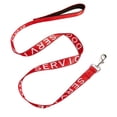 thumbnail image 1 of Correa para perro con mango de neopreno y letras reflectantes de apoyo emocional, 1 of 6