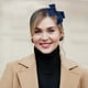 thumbnail image 3 of Diademas con lazo, diadema con lazo, moda antideslizante, azul oscuro de 0,35 pulgadas de ancho, diadema con lazo, para niñas y mujeres, 3 of 7