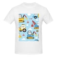 thumbnail image 4 of Bingfone Building Truck Men'S Loose Fit Short-Sleeve Pocket T-Shirt, 4 of 7