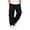 M10-Black, variant on Glisme Pants For Men High Waist Straight Leg Loose Fit Solid Color Slacks Basic Clothes 2Xl Black