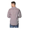 thumbnail image 2 of Camisas Hombre Cuadros Casuales Moda Regular Fit, 2 of 4