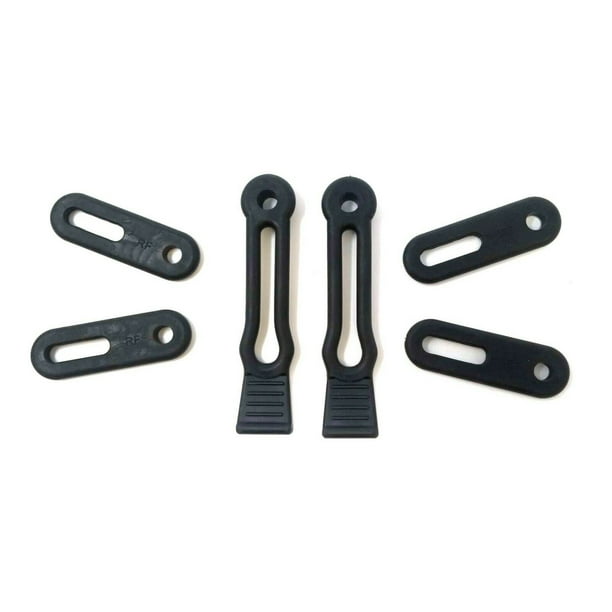 Aftermarket Rubber Hood Straps & Door Strap Body Latch Kit for Yamaha