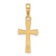 thumbnail image 2 of Finest Gold 14K Yellow Gold Cross Pendant, 2 of 2