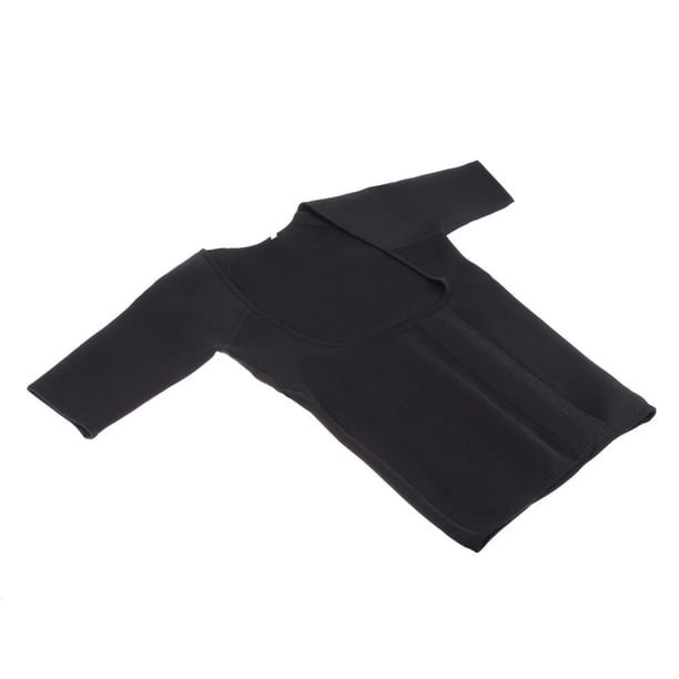 Sweat Shirt Trajes de sauna de neopreno Fajas Ropa de compresión de entrenamiento para quemar grasa en la cinturo del S