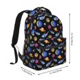 thumbnail image 2 of Easygdp Whales In Space Mochila Ergonómica Versátil para Laptop - Múltiples Bolsillos, Correas Ajustables, Unisex para Escuela, Viajes y Actividades al Aire Libre-One Size, 2 of 5