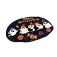thumbnail image 2 of Aoznliie Door Mat, Halloween Pumpkin Ghost Decorative Welcome Mat for Front Door, 24x16 inch Non Slip Entryway Rug, Multicolor, 2 of 7