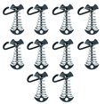 thumbnail image 5 of Tnobhg 10Pcs Rope Buckles Tent Accessories Durable Aluminum Alloy Multi-functional Fish Bone Nail for Outdoor Camping, 5 of 8