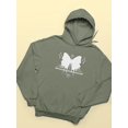 thumbnail image 3 of Butterfly Effect Rave Style Hoodie Women -Image by Shutterstock, Female Small, 3 of 4