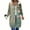 Green, variant on FDGIU Women's 2025 Long Hoodies - Full Zip Tunic Sweatshirt with Pockets, Trendy Fall Casual Outerwear, Open Front Cardigan Style