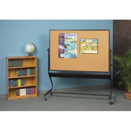 Euro Reversible Board - Euro Reversible Boards - Projection Plus/Natural Cork (30 in. W x 40 in. H (68 lbs.))