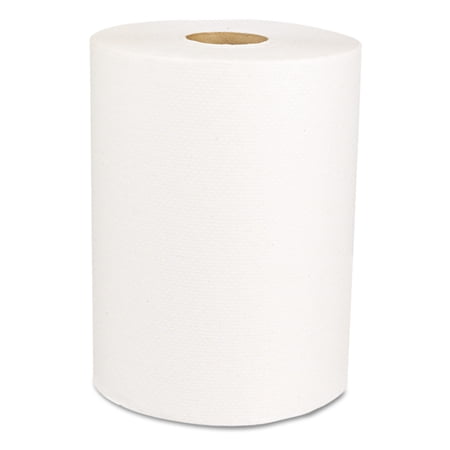 Boardwalk Green Universal Roll Towels, Natural White, 8"x425ft, 12 Rolls/Carton -BWK15GREEN