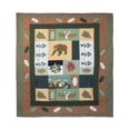 thumbnail image 3 of Patch Magic Quilts Quilted Cabin Quilt, Hand cut and Appliqued cotton fabric motifs - Twin, 3 of 3