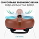 thumbnail image 4 of Asiento de bicicleta ROCKBROS Comfort Wide Gel de repuesto impermeable, 4 of 6