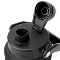 thumbnail image 4 of Swiss Tech 64oz Krug Stainless Steel Water Bottle Jug with Chug Cap and Silicone Boot, Black, 4 of 9