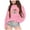 Pink, variant on Boys Sweatshirts Childrens Print Pullover Crew Neck Long Sleeve Sweatshirt Hoodless Top Orange 5-6 Years
