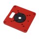thumbnail image 4 of Placa De Inserción De Mesa De Enrutador Rojo, Accesorio De Diseño Universal De Aleación De Aluminio Para Función De Marcha Atrás De La Máquina De Corte, 4 of 8