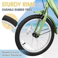 thumbnail image 4 of Lilypelle 16 inch Tricycle Kids Trikes for Beginner Riders, Single Speed 3 Wheel Bikes for Boys Girls, Low Step Through Three-Wheeled Bicycles with Rear Basket, 4 of 7