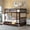 Espresso, variant on Harper & Bright Designs Twin Over Twin Bunk Bed with Two Storage Drawers, Solid Wood Twin Size Loft Bed with Guardrail and Removable Ladder, Can be Converted Into 2 Separate Beds