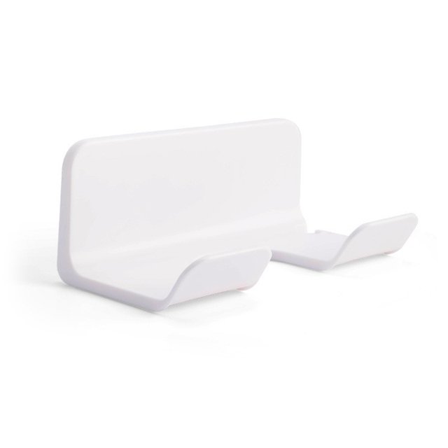 Soporte para secador de pelo montado en La pared TUNC blanco accesorio de baño