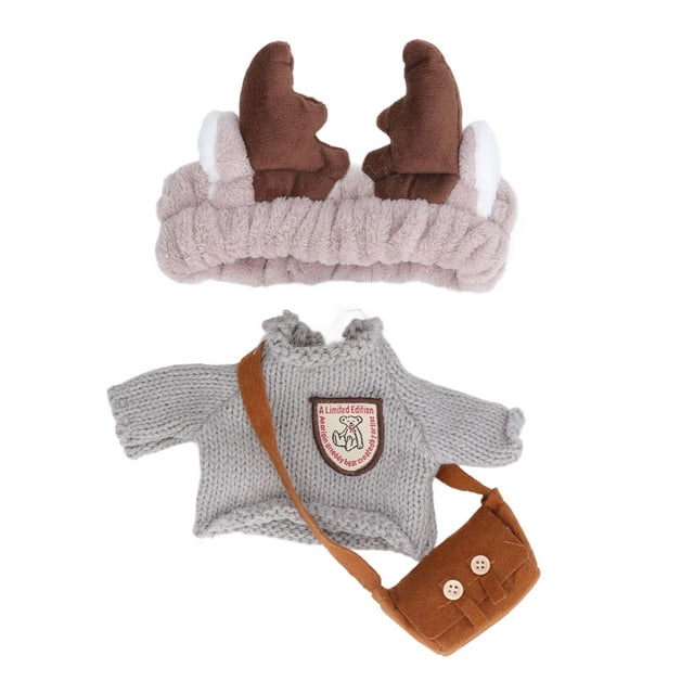 Ropa de peluche de pato Bling Bling conjunto de 3 piezas