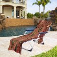 thumbnail image 4 of Beach Chair Cover Pool Chaise Lounge Towel Outdoor Lounger Covers, 4 of 7