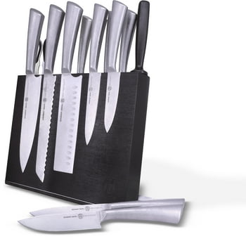 Schmidt Brothers Cutlery 14 Pc Elite Series Forged Premium German Stainless Steel  Block Set