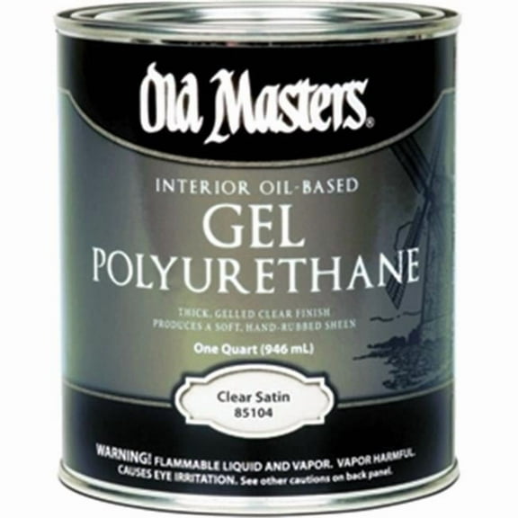 Old Masters 85104 Gel Polyurethane - 1 Quart
