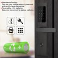 thumbnail image 3 of Door Lock, Ultrathin Door Lock, IC Card Unlock,  Hotel for Home Apartment Security Entry Black, 3 of 8