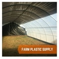 saney Black & White Greenhouse Plastic Sheeting 6 mil (12' x 100