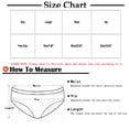 thumbnail image 3 of Lolmot Lace Thongs for Women Seamless Panties Womens Lace Bow Bikini Thong Floral Lace Sheer Panties Crotchless Thong, 3 of 4