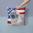 thumbnail image 2 of Carolines Treasures BB9673PW1414 Moscow Watchdog Patriotic Fabric Decorative Pillow  14Hx14W multicolor, 2 of 4