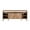 Golden Brown, variant on DUMBO 63" Mid-Century Modern TV Stand with 6 Shelves & 2 Drawers in Gold Brown