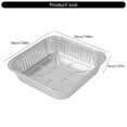 thumbnail image 5 of 20pcs Stackable Baking Trays for Air Fryers Use Square Aluminum Foil Containers, 5 of 14