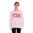 thumbnail image 4 of Texas TX Sweatshirt Gifts Crew Neck Shirt Long Sleeve Unisex, 4 of 7