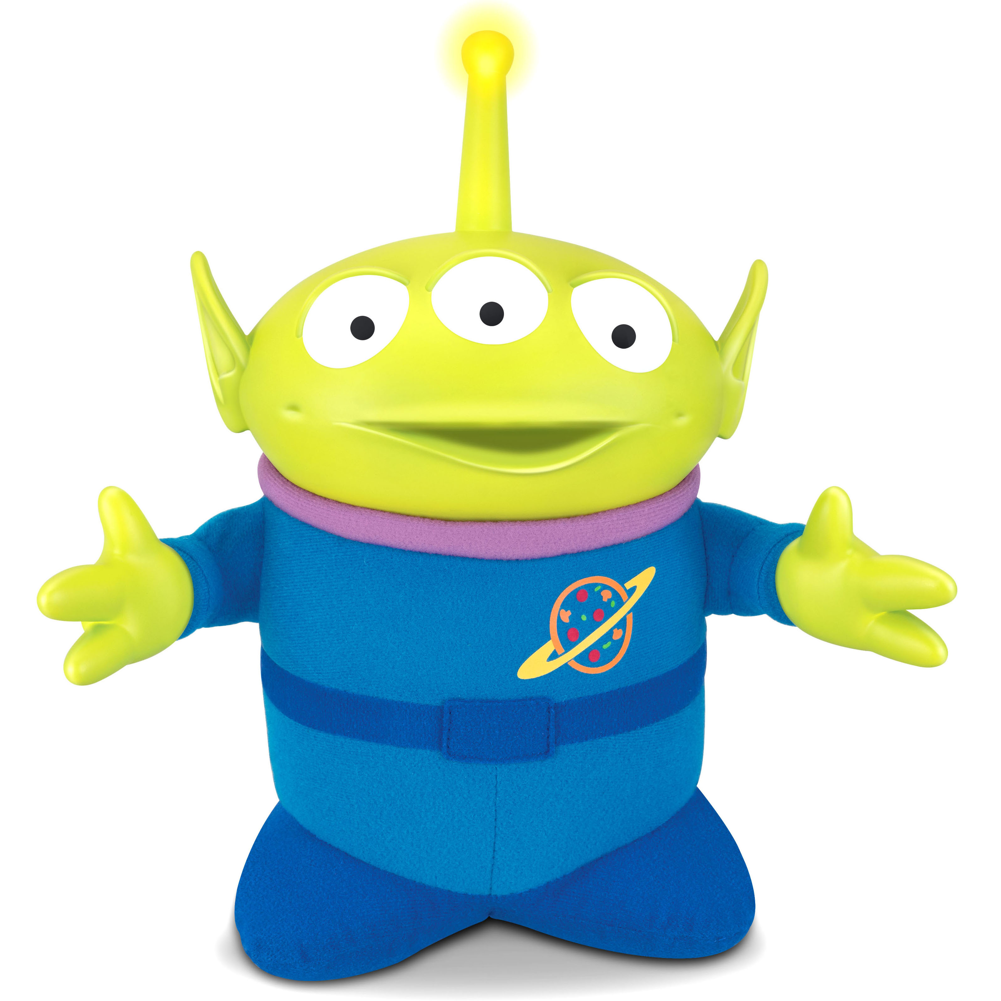 Disney Pixar Toy Story SPACE ALIEN Talks with Light-Up Antenna - image 2 of 5