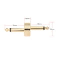 thumbnail image 3 of Type 2 Pack 1/4 Inch 6.35mm Z Type Guitar Effect Pedal Coupler Connector Guitar Pedal Board Accessory, 3 of 6