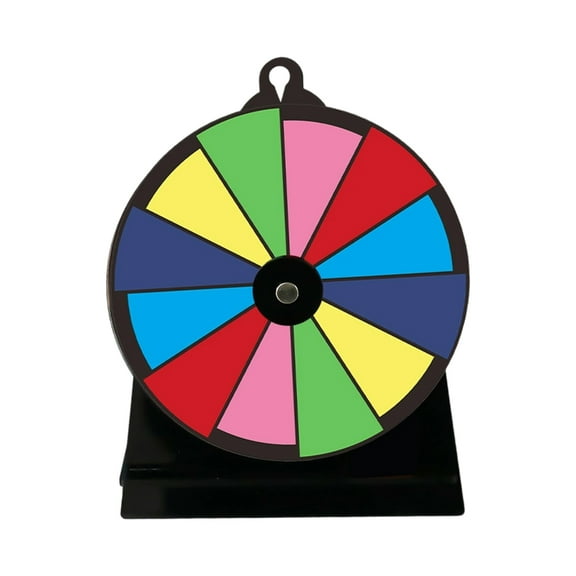 Tabletop Prize Turntable Fortune Wheel Erasable Reusable Fortune Wheel
