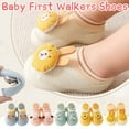 thumbnail image 4 of Ketyyh-chn99 Baby Toddler Sock Shoes Floor Sock Shoes Boys Girls First Walker Non-Slip Shoe Green,19, 4 of 4