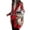 Red, variant on Womens Argyle Cardigan Sweater V Neck Button Down Long Sleeve Color Block Oversized Fit Knit Casual Fall Preppy Daily Layering Jacket